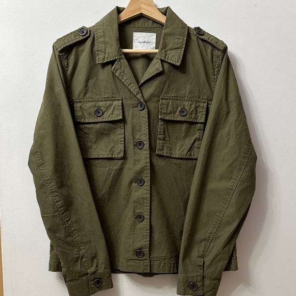 Unpublished Women's Utility Jacket - Olive Green sz Medium - Picture 1 of 6